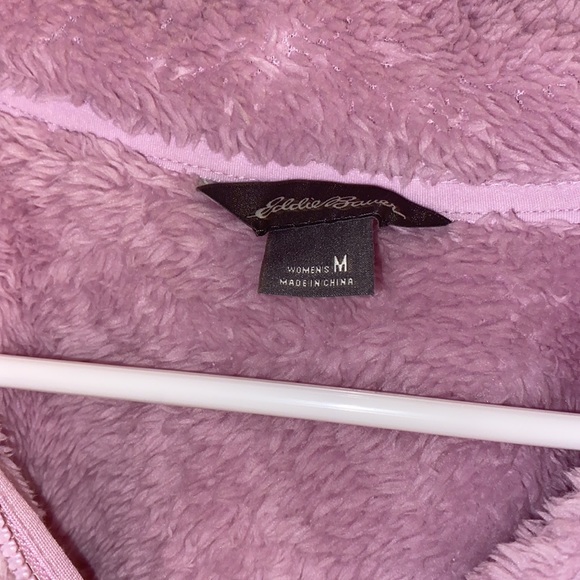 Eddie Bauer quest plush quarter zip - Picture 3 of 7